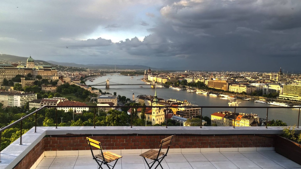 Gellert Hill Apartment | View from Budapest apartment