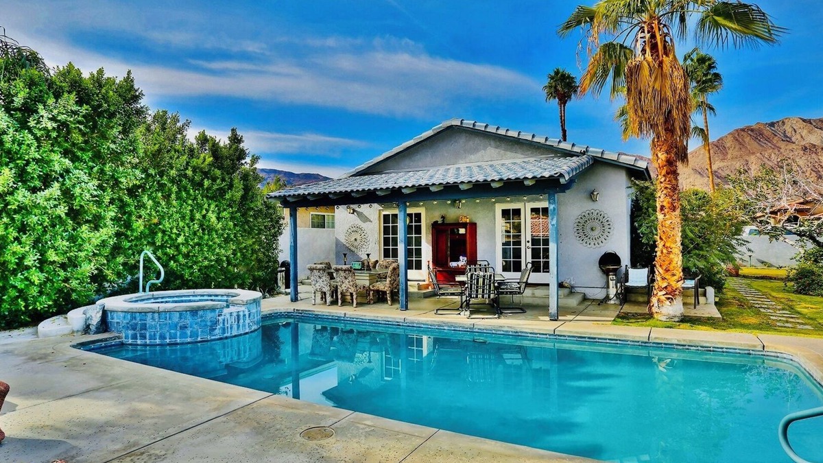 La Quinta Cove House | Views famous Cove mountains. Relax near polo fun, La Quinta's 1-bdrm Guesthouse