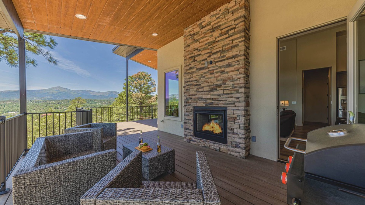 Ruidoso House | Viewtopia | Game Room, Gas Fireplace, Great Views!