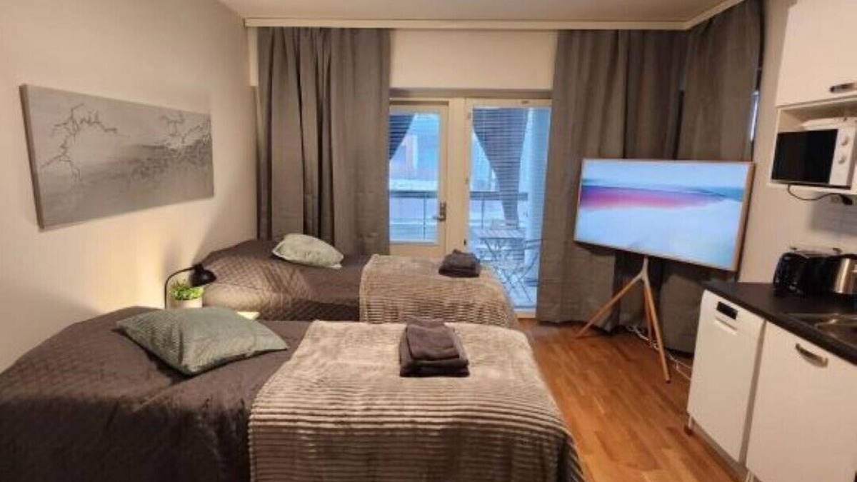 Turku Bed & Breakfast | Viihtyisä Täysin Kalustettu ja Varustettu Yksiö Logomolla 1vrk-36kk