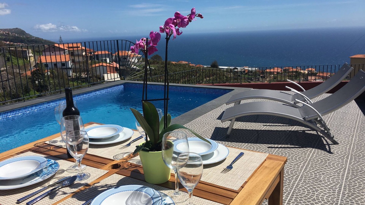 Estreito da Calheta House | Villa do Rocha,dois Quartos ,Piscina e Vista Mar
