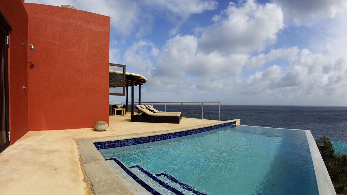 Kralendijk Villa | Villa 3 - Ocean Front Privacy with Amazing Views and Lush Tropical Garden