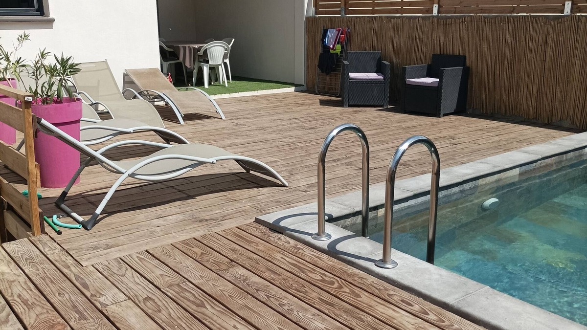 Ribaute-les-Tavernes Villa | Villa 6 Personnes Dans le Gard Avec Piscine Privé