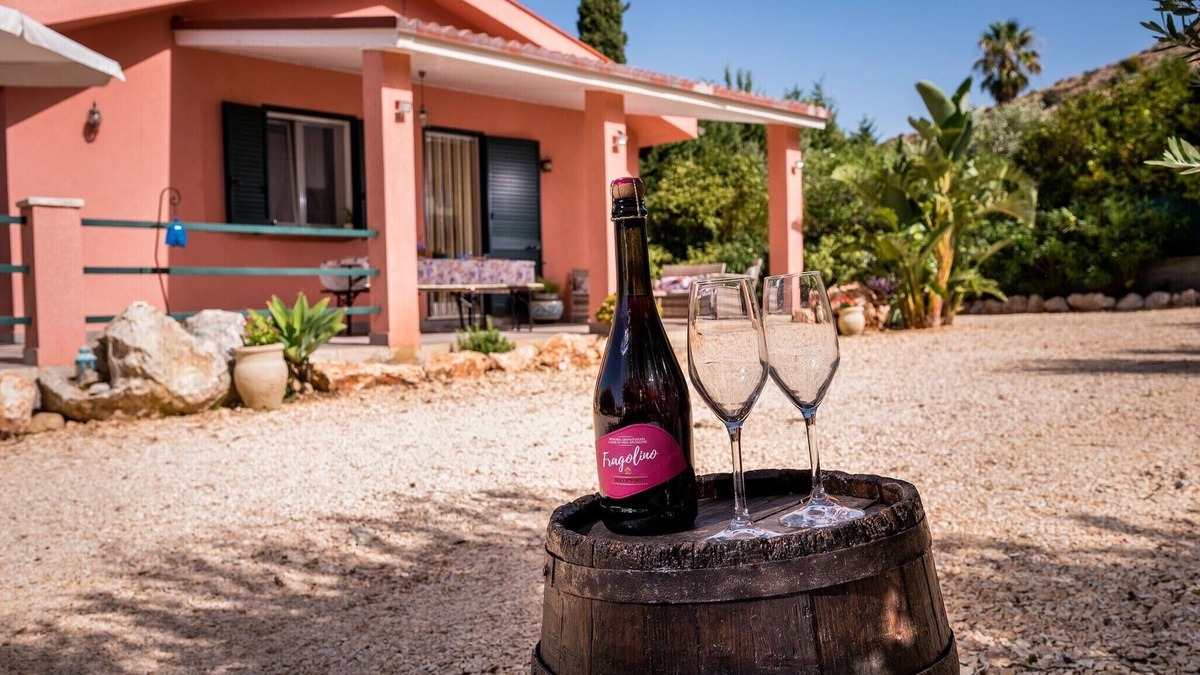 Castellammare del Golfo Villa | Villa Agapanthus- (Flower of Love)three sea and countryside