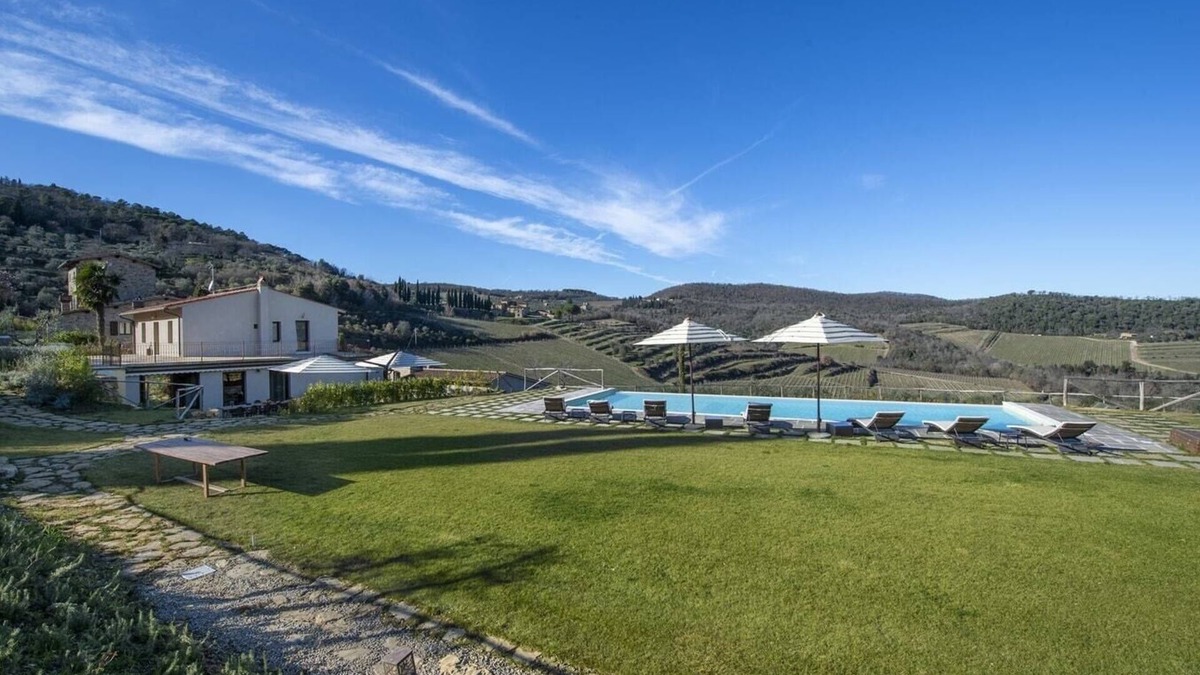 Panzano in Chianti Villa | Villa Aberesh - Countryside villa with pool in Tuscany