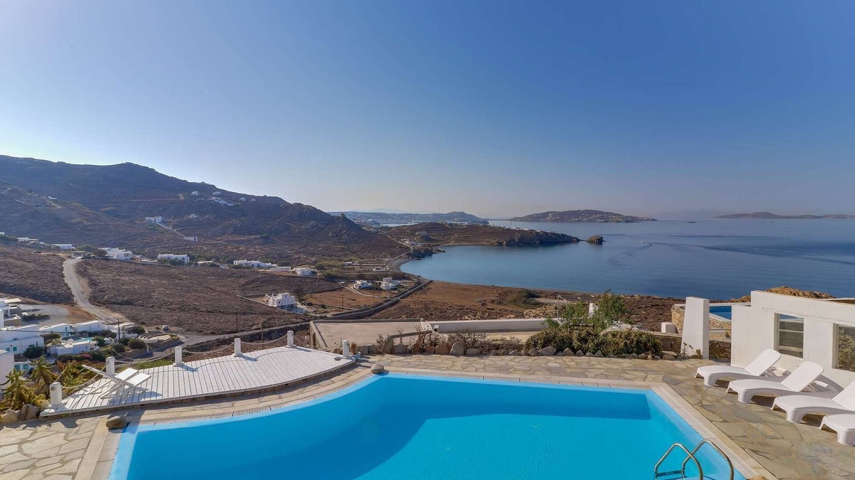 Houlakia Villa | Villa Aeracura Private Pool - Seablue Villas Mykonos