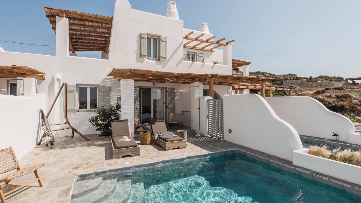 Maragas Villa | Villa Aggelos Is A Family Friendly, Pet Friendly Close To The Beach And To Town.