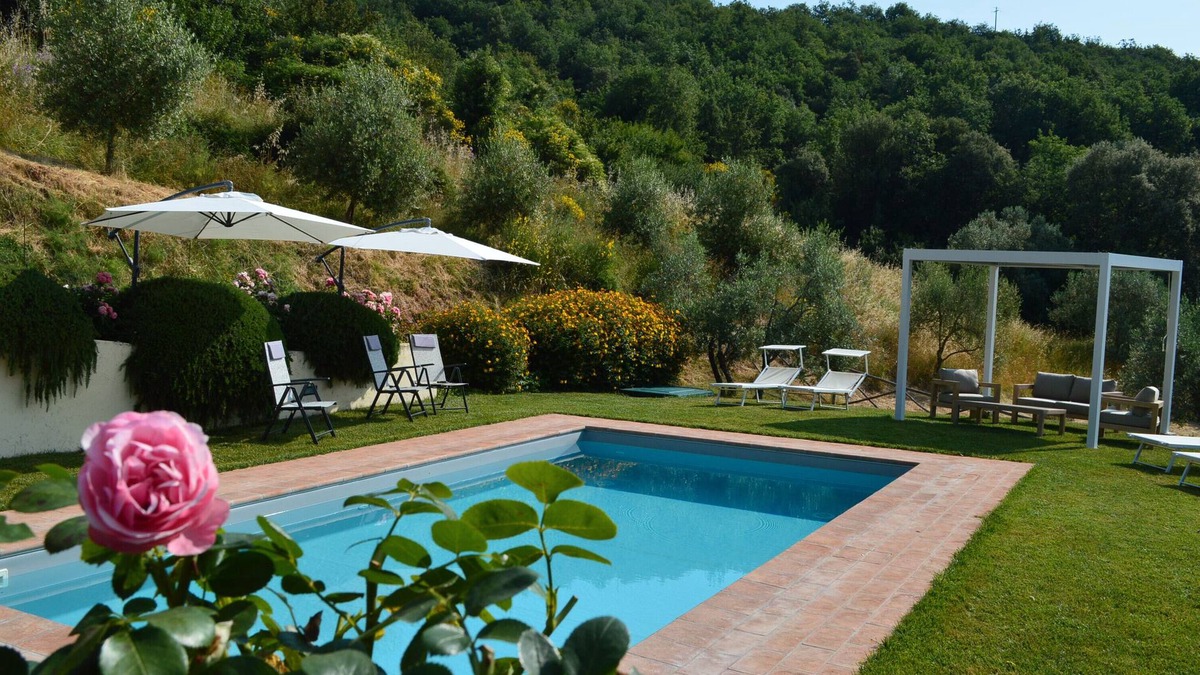 Gaiole in Chianti Villa | Villa 'Agriturismo Podere Terrena' with Mountain View, Private Pool and Wi-Fi