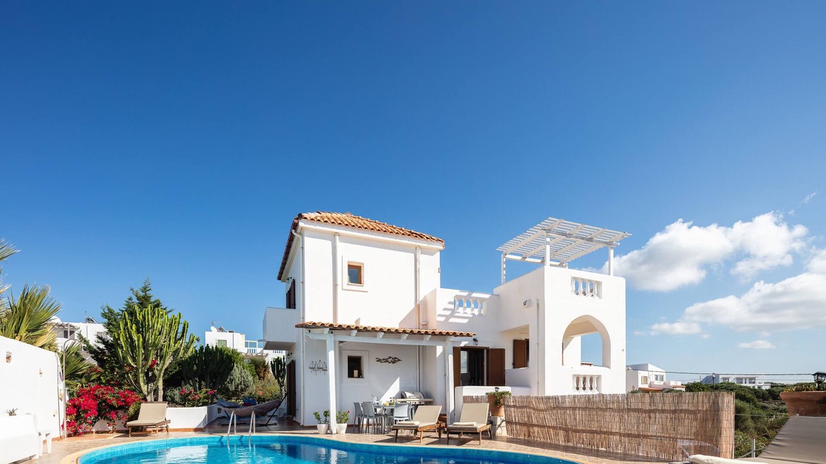 Stavros Villa | Villa Aliki – Sea Views & Just 750m from the Beach