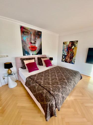 Region Hannover District Apartment | Villa am Steinhuder Meer App Suite-La Fleur-mit Pantry Küche, Luftreinigungssystem, Garten, WLAN
