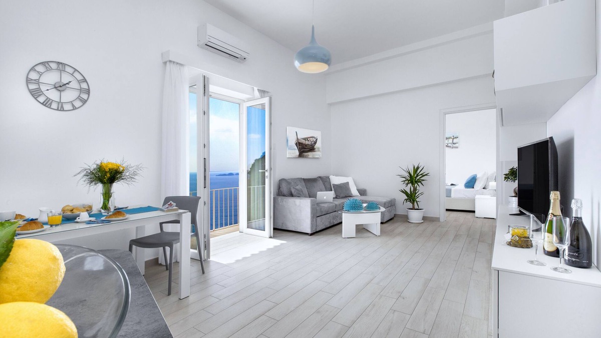 Positano City Centre House | Villa Anna with private Terrace and Sea View