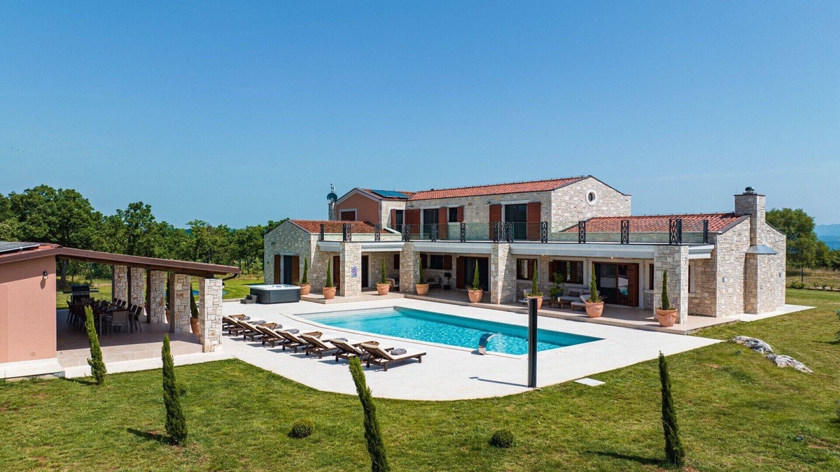 Hrboki Villa | Villa Antea with private pool. Istria, Hrboki.