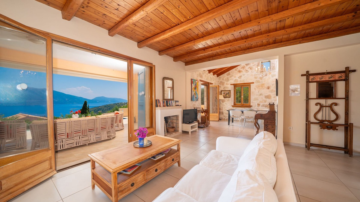 Tselendata Villa | Villa Apollo 3-bedroom with amazing sea view and private pool
