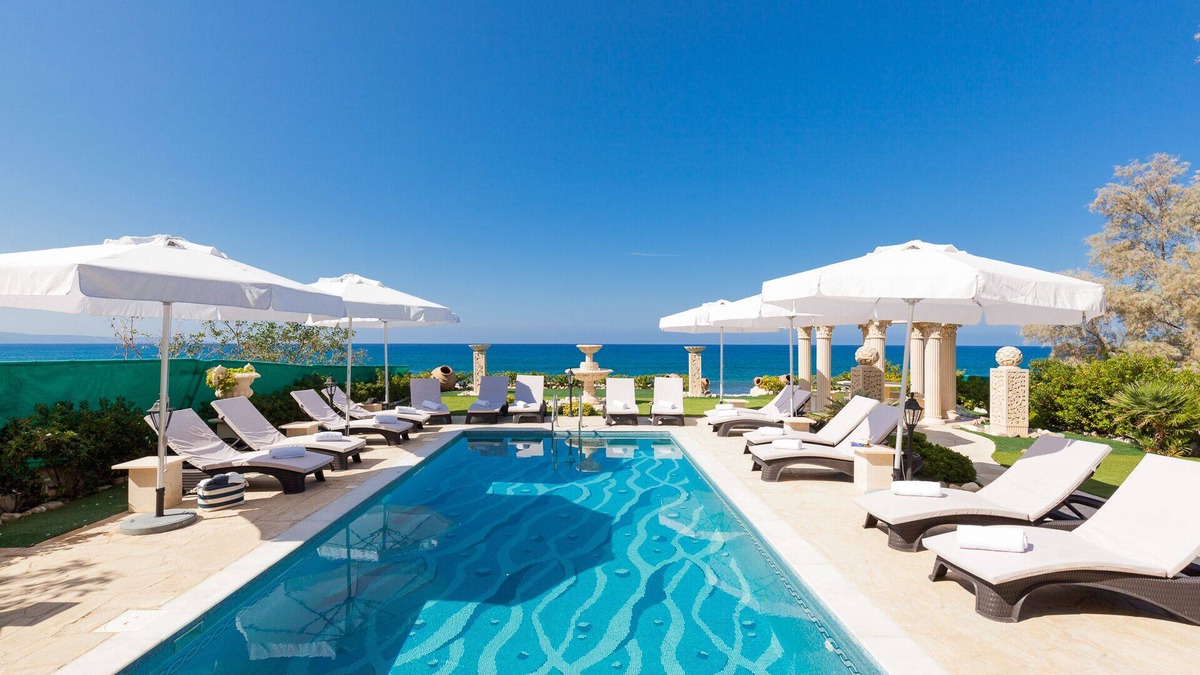 Ayia Marina Chrysochous Villa | VILLA ARRISSOS - Magnificent 8 Guest Room villa with amazing views!