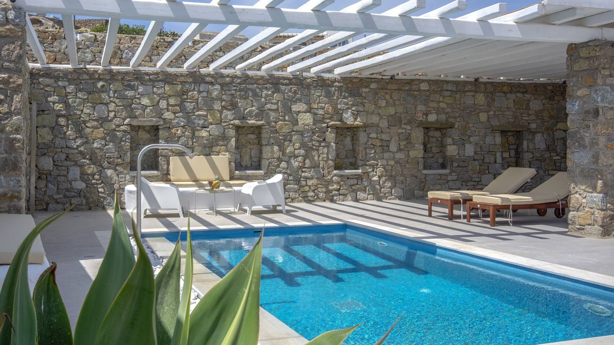 Psarou Villa | Villa Artemis (Holiday Home, Agios Lazaros Mykonos)