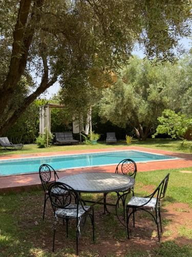 Lahebichate Villa | Villa Atlas Chill - Piscine Privée & 2 Chambres Climatisées -
