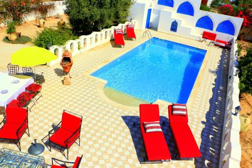 Aghir Villa | Villa Authentique Bouganvillier, Djerba Tunisie