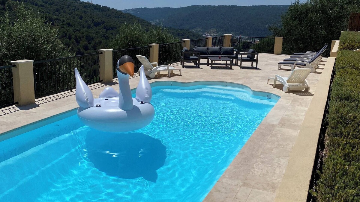 Nice Villa | Villa Avec Piscine Chauffée Nice Collines