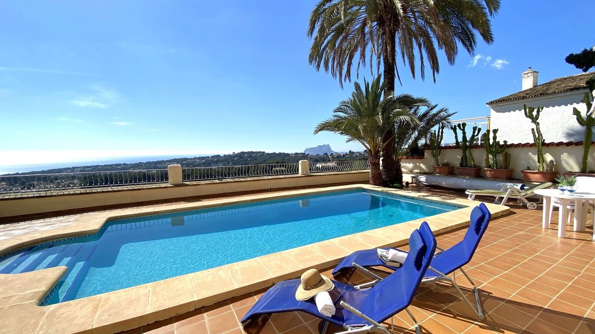 Benimeit Villa | Villa BELLAMAR in Moraira – Panoramic sea views, private pool and terrace with barbecue