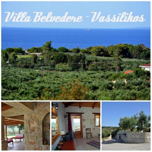 Ano Vasilikos Apartment | Villa Belvedere - Panoramic Sea View apts