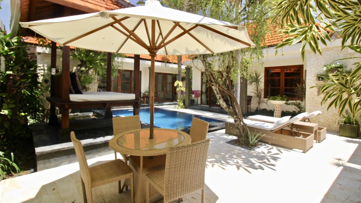 Sanur Villa | VILLA BETUTU 3 BDRM BEACHSIDE WITH POOL, SHORT WALK TO BEACH