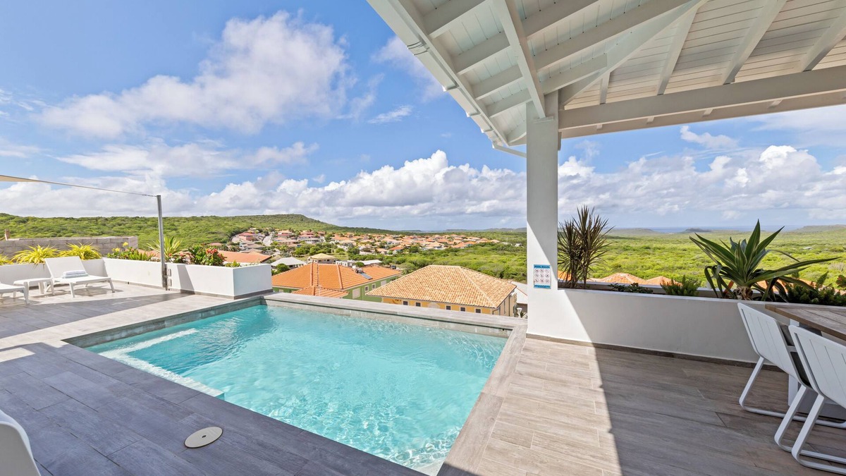 Fontein Villa | Villa Bista di Laman, stunning views over Bandabou, 3 bedrooms and private pool