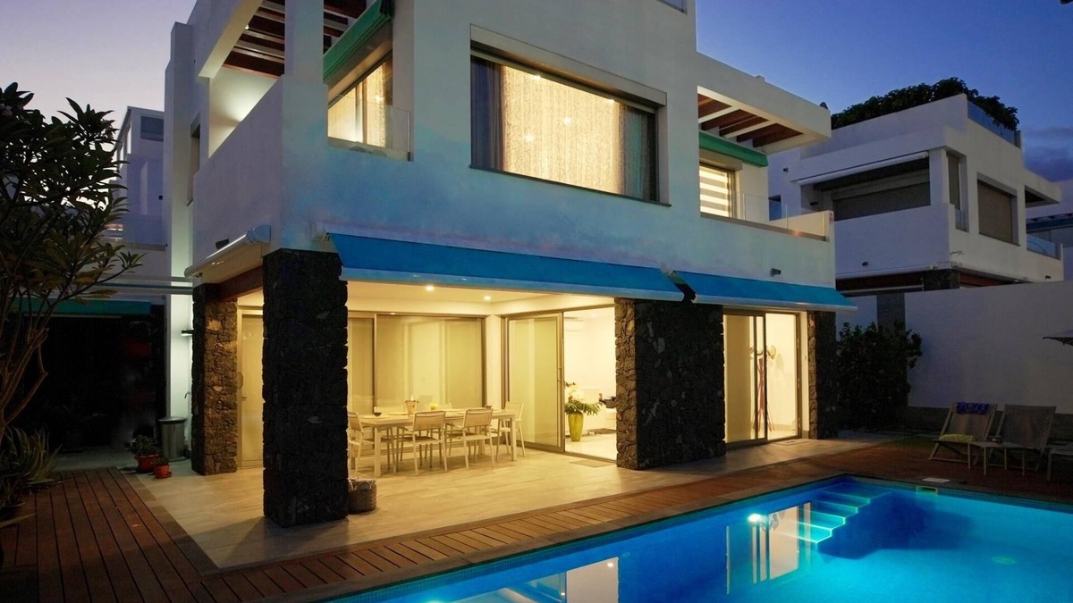 Los Cristianos Villa | Villa Blue Portofino Los Cristianos, POOL