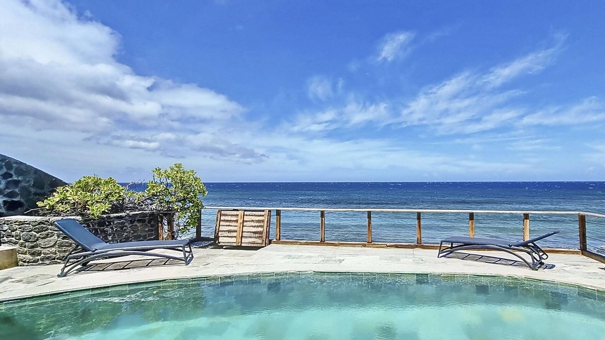 Grand Fond House | Villa Bois de Vie - 217 m2 – direct beach access – Swimming pool - Grand Fond