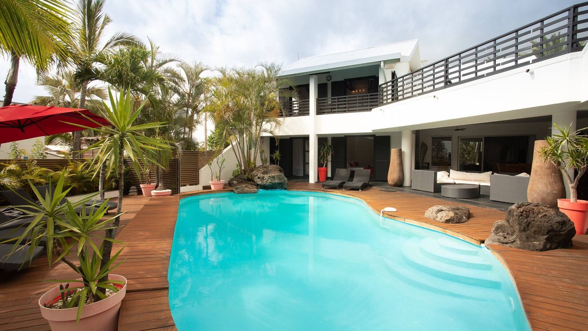 Saint-Pierre De La Reunion Villa | Villa Brises Marines, spacieuse et agréable villa avec vue Océan