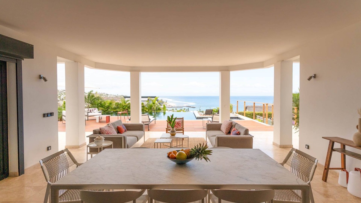 St Gilles-les-Bains Villa | Villa Calypso- luxueuse, vue mer et piscine, Luxueuse Villa Calypso, vue mer et piscine