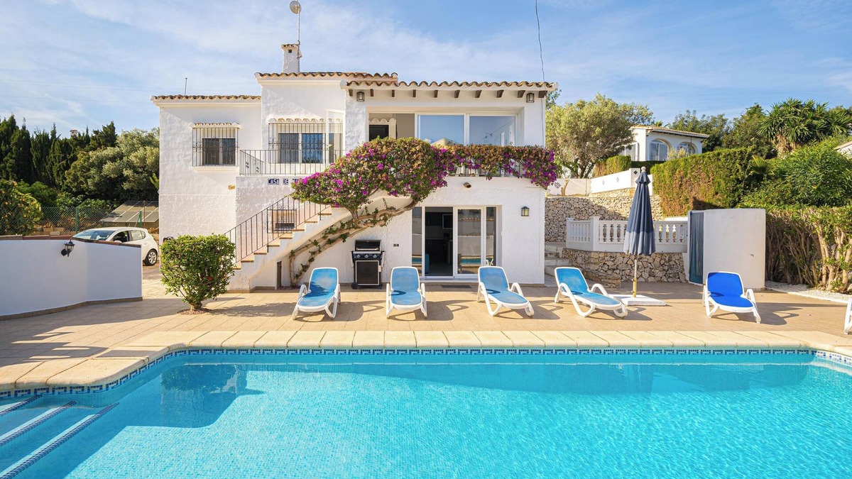 Benissa Coast Villa | Villa 'Casa de Mi Padre' with Sea View, Pool, Wi-Fi & Garden