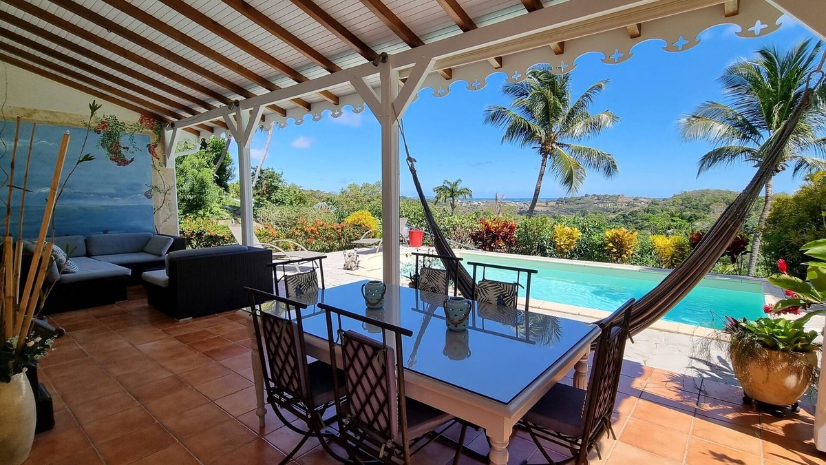 Le Vauclin Villa | Villa Cassiopée - 4 Chambres, vue Mer, Piscine