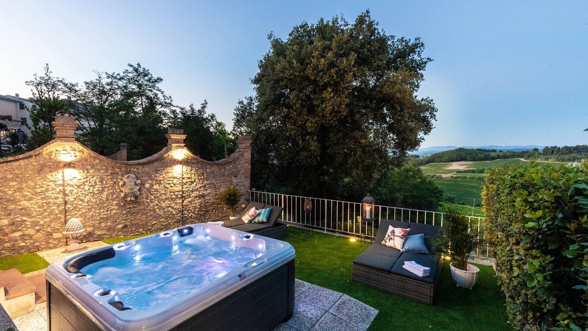 Marcialla Villa | VILLA CHIANTI, your Secret 4 Bedrooms Retreat with View over the Vineyards in Marcialla