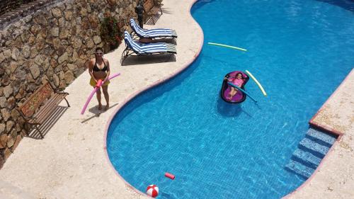 Las Playas Villa | Villa Costa Chica Comodisimo piscina gigante jardines