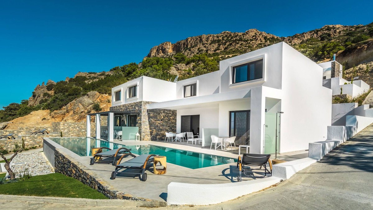 Koutsounari Apartment | Villa Daniela Apartments with pool and seaview