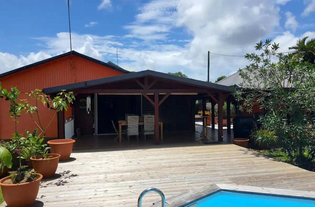 Sainte-Rose Villa | Villa de 4 chambres avec piscine privee jardin clos et wifi a Sainte Rose a 1 km de la plage