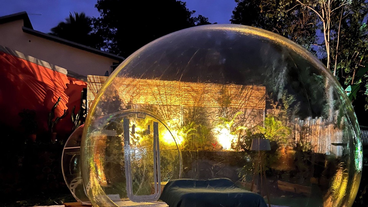 La Riviere Saint-Louis Villa | Villa de Standing Avec Chambre Bulle Cristal