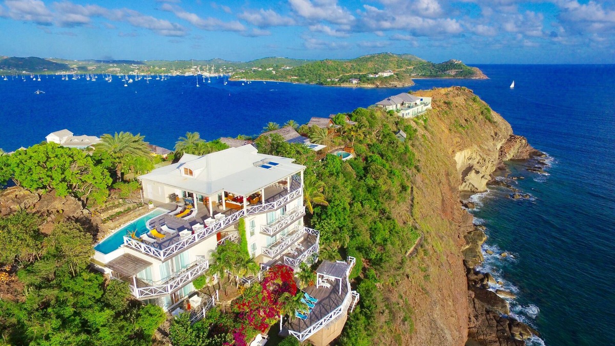 Falmouth Harbour Villa | VILLA DOLCEVITA by KlabHouse-Seafront 7BDRM w/Housekeeper - Pool&Hot Tube