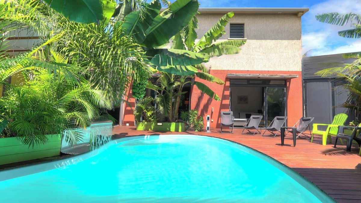 Saint-Pierre De La Reunion Villa | Villa du Patio Confort Piscine privée 4* Saint Pierre Réunion