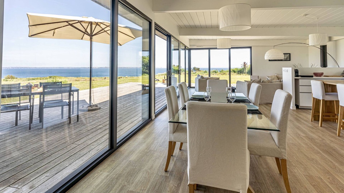 Plougonvelin Villa | Villa du Ponant, high standing with panoramic ocean view