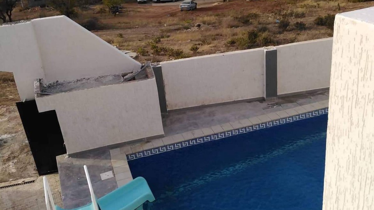 Arkoub House | Villa Eden swimming pool not overlooked