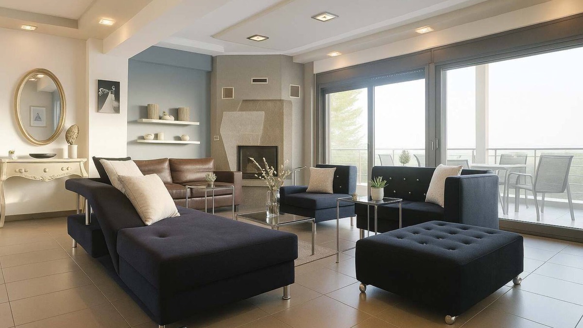 Thermi House | Villa Erytha - Serene Retreat with Views & Garden