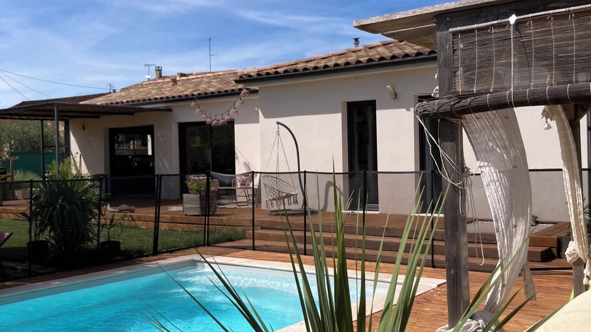 Domazan Villa | Villa Familiale Avec Piscine à 15 min du Pont du Gard et D'avignon