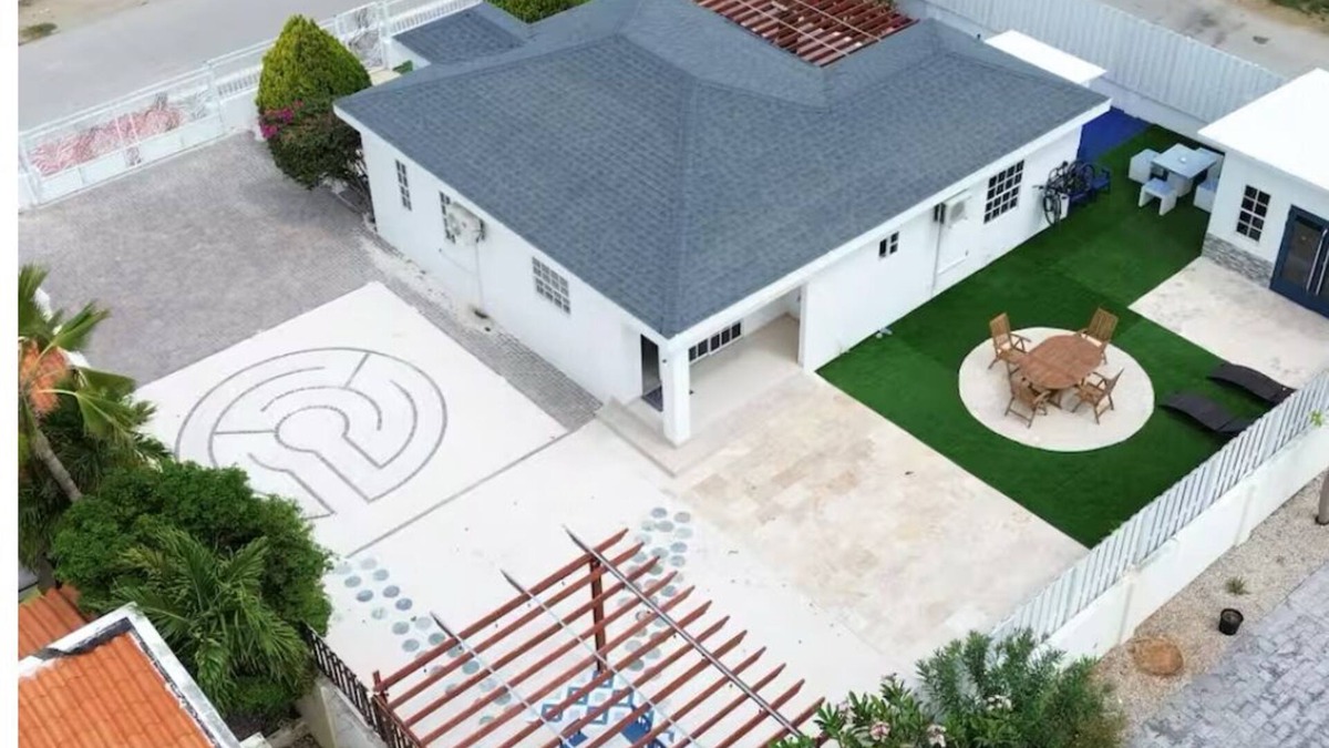 Bubali House | Villa Fina Aruba, Garden Office & 3 min 2 Eagle Beach,