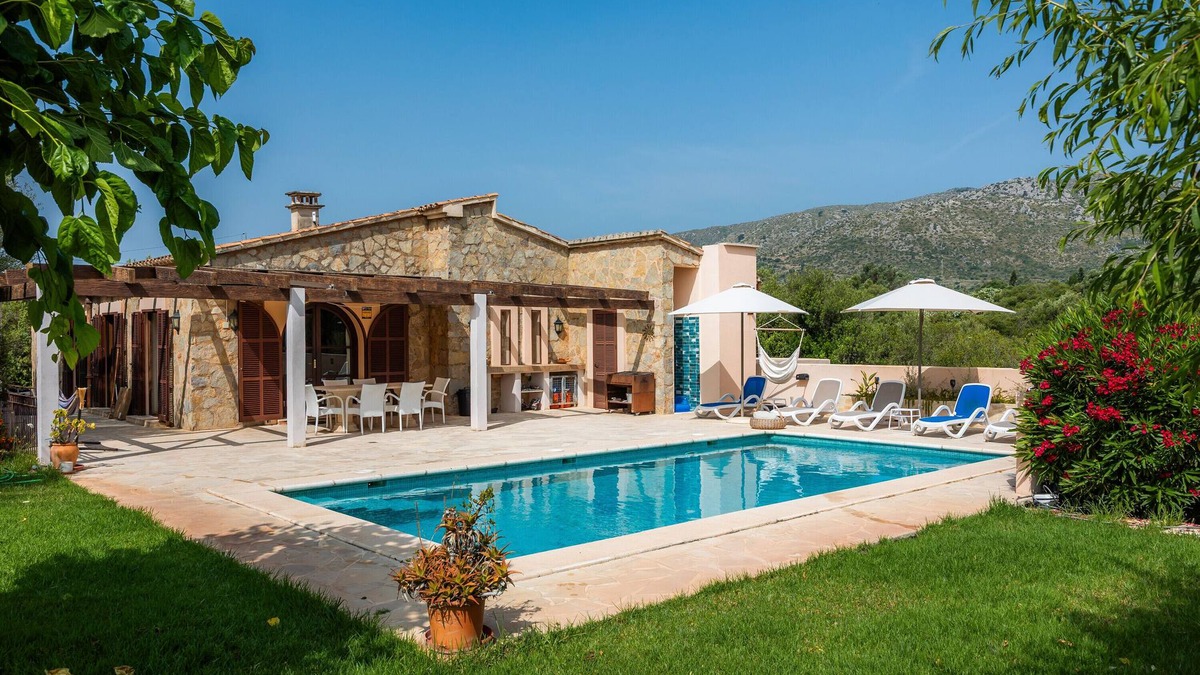 Capdepera Villa | Villa "Finca Soliva" with Mountain View, Garden, Wi-Fi, Pool & Terrace