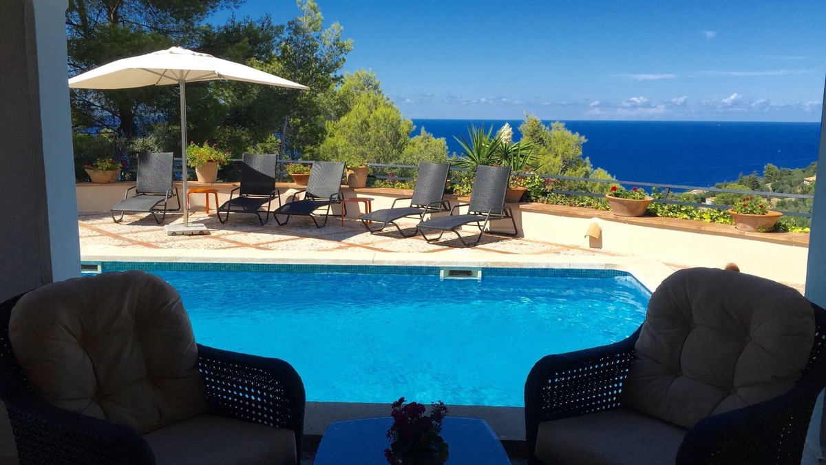 S'Empeltada Villa | Villa for 10 + 2 chd (-12) with Astonishing Sea Views and optional Heated Pool.