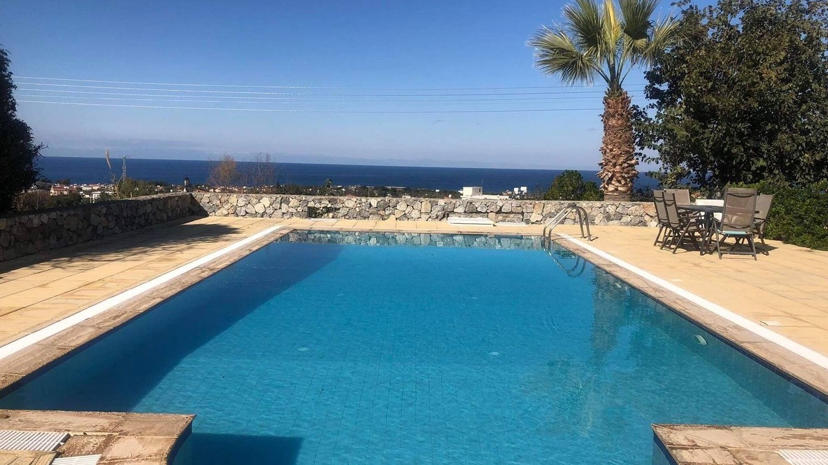Kyrenia District Villa | Villa Green Palace, Private pool, Sea & Mountain views , Spacious & Beautiful