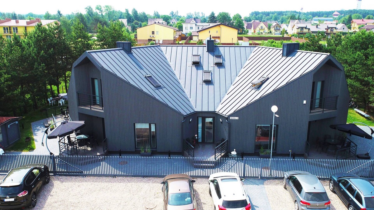 Sventoji Villa | Villa Gulbes Takas is located in the quiet central part of Šventoji.