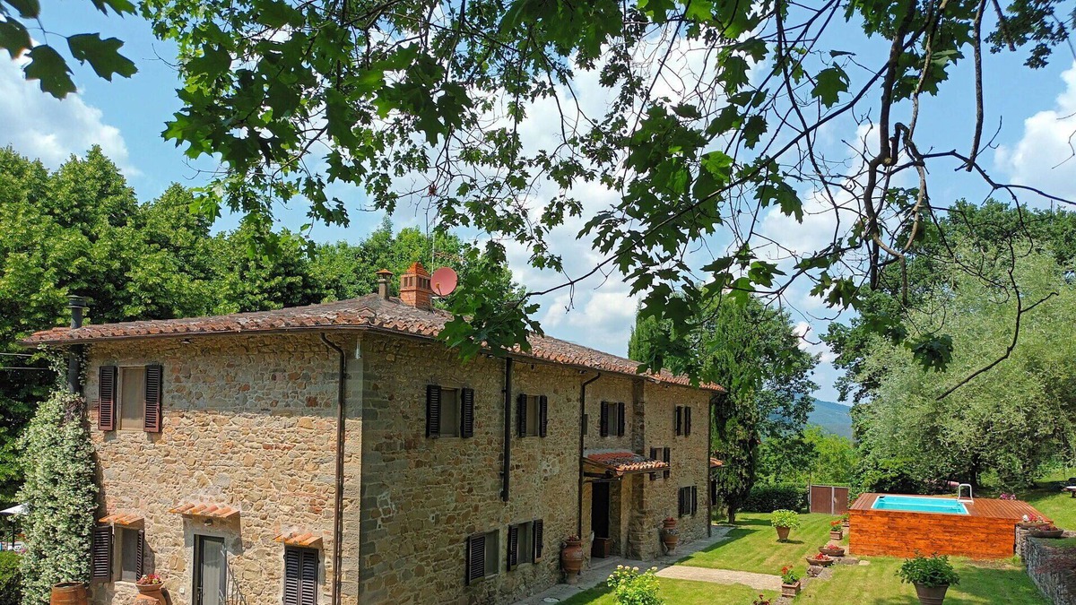 Lucolena Villa | Villa il Cesto - house with pool in Chianti