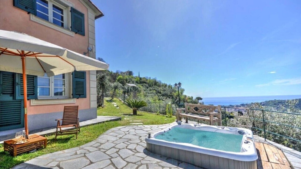 Rapallo Villa | Villa il primo poggio - Sea view, 4bdr